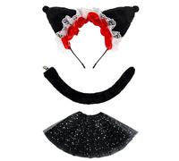 Cartoon Cats Plush Headband Soft And Comfortable Hair Accessories For Children Teens And Cartoon Loving Adults