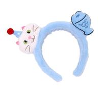 Cartoon Cats With Fish Pattern Polyester Hair Band For Children Hair Decors Lightweight Comfortable Headwear