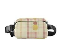 Cartoon Cedar Waxwing Birds Orange Stylish Crossbody Bag Waist Packs for Women Men Waterproof Sling Chest Bags with Adjustable Strap for Travel Vacation Running, 02, One Size