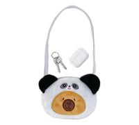Cartoon Change Purse - Mini Shoulder, Plush | Adorable Capybara Shaped Bag for Storage of Phone Cash Cards Key Kids Teens Travel Gift Companion, Best Choice to Girls, Charming Capybara Appearance