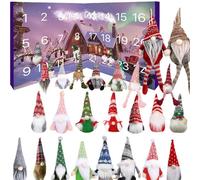 Cartoon Character | Christmas Countdown With Cartoon Character | Portable 24 Different Christmas Party Favors for Adults, Kids Friends