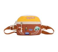 Cartoon Character Coin Purse, Colorful Shoulder Bag for Kids, Cute Children Storage Bag, Lightweight Everyday Kids Storage Bag for Kids, Children Boys and Girls (Yellow, Coffee Color), Coffee Color,