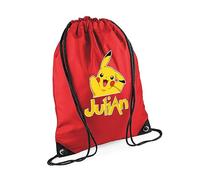 Cartoon Character Gift, Personalised Bag, Gift For Kids, Boy, Girl, Birthday Gift, Back To School, Bagpack, Drawstring Bag, PE Gym Kit, Swimming, Sport Rucksack.