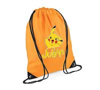 Cartoon Character Gift, Personalised Bag, Gift For Kids, Boy, Girl, Birthday Gift, Back To School, Bagpack, Drawstring Bag, PE Gym Kit, Swimming, Sport Rucksack.