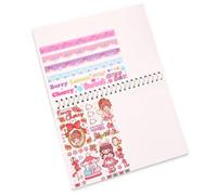 Cartoon Character Sticker Storage Book, Paper and Metal Materials - for Organizing s - Handbook Material Storage - for, Style to 1