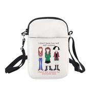 Cartoon Characters Crossbody Bag 90s Tv Show Merch I Don't Have Low Self Self -Esteem. I Have Low Esteem For Everyone Else