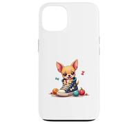 Cartoon Chihuahua in a Sneaker Illustration Design Case for iPhone 13