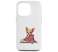 Cartoon Chihuahua in a Sneaker Illustration Design Case for iPhone 13 Pro