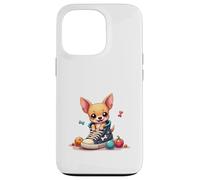 Cartoon Chihuahua in a Sneaker Illustration Design Case for iPhone 13 Pro