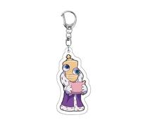 Cartoon Circus Character Acrylic Keychain Cute Clown & Rabbit Figure Keyring Circus Merch Double-Sided Bag Pendant, Backpack Charm Gift for Fans A04
