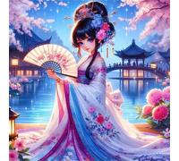 Cartoon Classical Girl Jigsaw Puzzles for Adults 100 Pieces Hard Difficult Challenging puzzles for adults 100 pcs DIY Decoration Puzzle for Wall Decor Gifts