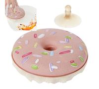 Cartoon Cleaning Sponge, Multifunctional Reusable Suction Cup Household Accessories, Scratch-Free Pots and Pans Washing Scrubber, for Bathroom, Shower, Sink, Worktops, Tiles, Sink