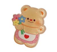 Cartoon Clip Bear Hair Clip With Bear Yellow Headdress Bear HairClip Great For Most Hair Type