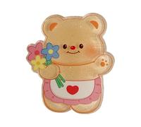 Cartoon Clip Bear Hair Clip With Bear Yellow Headdress Bear HairClip Great For Most Hair Type