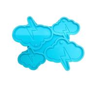 Cartoon Cloud and Silicone Mold Unique Keychains and Pendants Making Moulds for & Craft Enthusiasts