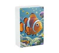 Cartoon Clown Fish Cigarette Case Portable Novelty Cigarette Packing Box Crush Proof Waterproof Cigarette Box Novelty Gifts for Friend