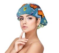 Cartoon Clown Fish Satin Bonnet Silk Bonnet, Hair Bonnet For Sleeping, Soft Double Layer Silk Sleeping Cap Hair Wrap For Women Natural Curly Braided Long Hair