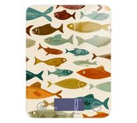 Cartoon Colorful Fishes Art Easy Clean Kitchen Scales Digital for Food 11lb/0.18oz, 5kg/5g Scale Grams and Ounces with 4 Unit for Keto Espresso Cooking (Batteries not Included)