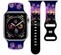 Cartoon Compatible With Apple Watch 38mm-46mm, Cute Replacement for Series 10 9 8 7 6 5 4 3 SE2, Silicone iWatch Band for Women Men