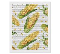 Cartoon Corn on The Cob Diamond Art Kits for Adults 16"x20" DIY Diamond Painting Kit for Beginners Gem Art Painting with Round Full Drill Diamonds DIY Paint Paintings for Home Wall Decor Gift