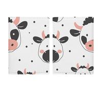 Cartoon Cow Print Passport Protector Slim Passport Holder for Travel Essentials Compact Passport Sleeve Lightweight Wallet for Travel, style, 20.3x13.8cm