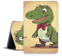 Cartoon Crocodile Case for iPad Air 11 inch 2024 M2, Shockproof PU Leather Folding Adjustable Stand Case with Auto Sleep/Wake for 11" iPad Air Case 2024 Air M2