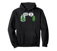 Cartoon Cucumber I'm In A Pickle What's The Dill Pullover Hoodie