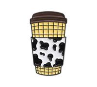 Cartoon Cup Brooch Pin For Women Fashion Alloy Materials Badge Accessory With Drip Oil Finish And Star Accent Fashionable Women Pin