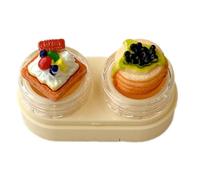 Cartoon Cupcake Lenses Kits with Wearing Tools Drawer Lens Holder for Busy Lifestyles and Fast Lens Changes Box