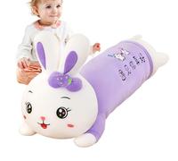 Cartoon Cushion - Adorable Plush Character, Sleepy Bunny Decor, Huggable Flop Ear Stuffie | Ultra Soft Cozy Animal Pillow Design, Expression Plush Collectible Valentine's Surprise Romant