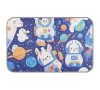 Cartoon Cute Animal Astronauts Summer Outdoor Dog Cooling mat Self Cooling Blanket for Cats for Hamster Outside Unique Camas frias para Perros M