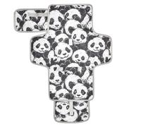 Cartoon Cute Black and White Panda Reusable Diaper pad Changing mat with Tissue Pocket Changing Pads for Changing Table for Girl & Boy cambiador de pa?ales para Bebes