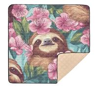 Cartoon Cute Brown Otter Soft Thick Baby Play Mat for Floor Non-Toxic Baby Crawling Mat for Baby Toddler Infant, 50'' x 50''