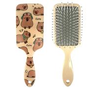 Cartoon Cute Capybara Air Cushion Comb, 1 Pcs Capybara airbag Comb, Massage Comb, Anti Static Combs Styling Tool, Curly Hair Brush For Women and Girl Hair