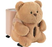 Cartoon Cute Car Tissue Box 2 in 1 Car Armrest Box Garbage Can Multi-functional Car Trash Bin Decorative Tissue Dispenser for Car