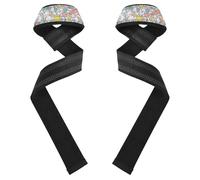 Cartoon Cute Colorful Monster Weightlifting Wrist Wraps 26" Anti Slip Working Out Gym Accessories for Weightlifting, Bodybuilding, Strength Training venda para muneca de la mano