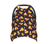 Cartoon Cute Corn Kernels Print Baby Car Seat Covers, Breathable Nursing Cover Breastfeeding Cover, Stroller Covers, Multi-use Infant Carseat Canopy, Baby Boys Girls Newborn Essentials