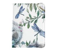 Cartoon Cute Grey Koala Butterfly Leather decorative Passport and Vaccine Card Holder Combo Vaccine Case Protector Cover Badge ID Vaccine Card Holder Wallet Ultra Slim, Cartoon cute grey koala