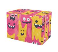 Cartoon Cute Monsters Cover for Dog Crate Pet Kennel Cover Dog Crate Protector