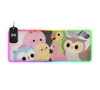 Cartoon Cute mouses Tree Pink Wirel Charging Glowing Office Mouse pad Multifunctional Desk top 35.4 x 15.7 in Desk Mouse mat Large