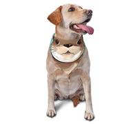 Cartoon Cute Otter Dog Bandana Pet Scarf Accessories for Small Medium Dogs Cats Photo Prop, Triangle Pet Bandanas Adjustable Puppy Bib Washable Dog Kerchief Puppy Neckerchief