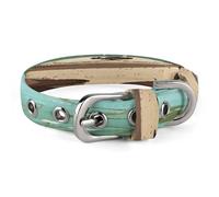 Cartoon Cute Otter Dog Collar Adjustable Pet Collar Stainless Steel D-Ring Collar Oxford Cloth Cat Collar Strap with Metal Buckle for Small Medium Dog