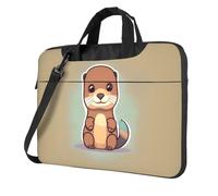 Cartoon Cute Otter Print Convenient Laptop Bags Stylish And Protective Computer Bag Style Unique