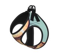 Cartoon Cute Otters Print Pet Leash Vest,For Small Dogs,Adjustable And Comfortable Cat Puppy Essentials