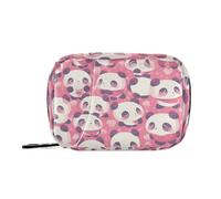 Cartoon Cute Pandas Medication Bags with Detachable Compartments Convenient Bags