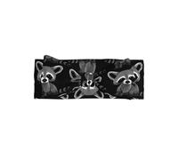 Cartoon cute raccoon Baby bow headband, a hair accessory for newborns and infants, suitable for babies 0-6 months old