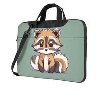 Cartoon Cute Raccoon Print Convenient Laptop Bags Stylish And Protective Computer Bag Style Unique