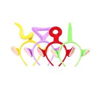 Cartoon Cute Teletubbies Styling Hair Hoop the Teletubbies Plush Girls Hair Bands Washing Cute Face Headpiece 3D Hairpin Hair Band Hair Accessories for Children Christmas Party Decorations