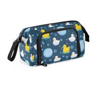 Cartoon Cute Yellow Duck Pencil Box Large Capacity Big Pencil Cases Portable for Teen Boys Back to School Supplies