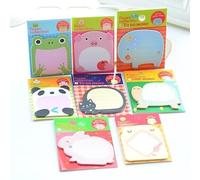 Cartoon Cute Zoo Animal Paradise Korean Stationery Posted Notes Repeatedly Sticky H6A1 Pads,neon Bookmarks Sticky Through Note Notes,Clear Super Sticky 3x3,neon Notes,Colored to Notes,Long era